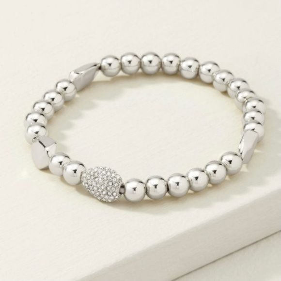 Stella & Dot - Ulani Stretch bracelet, silver - Picture 1 of 3